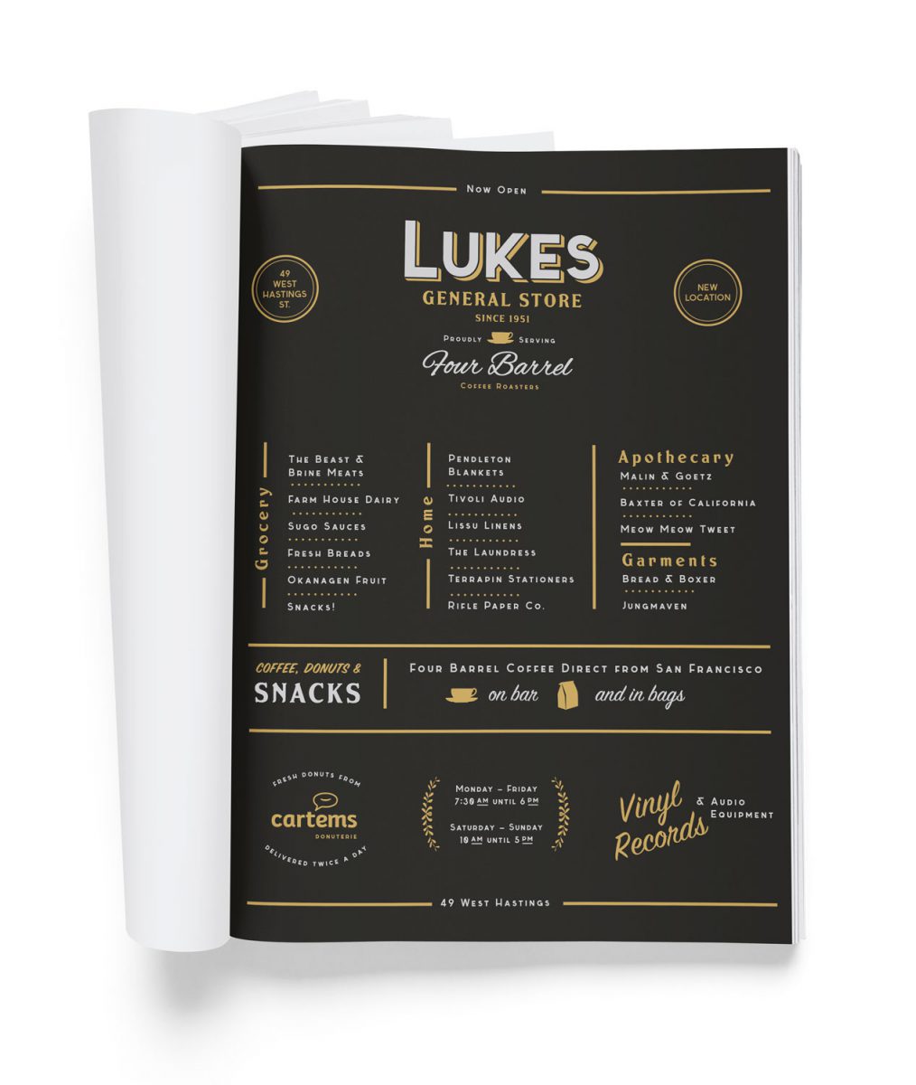 Lukes - Design by Hank White Co